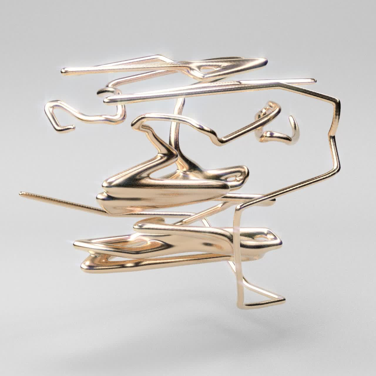Metal Face - Gold #23/25
